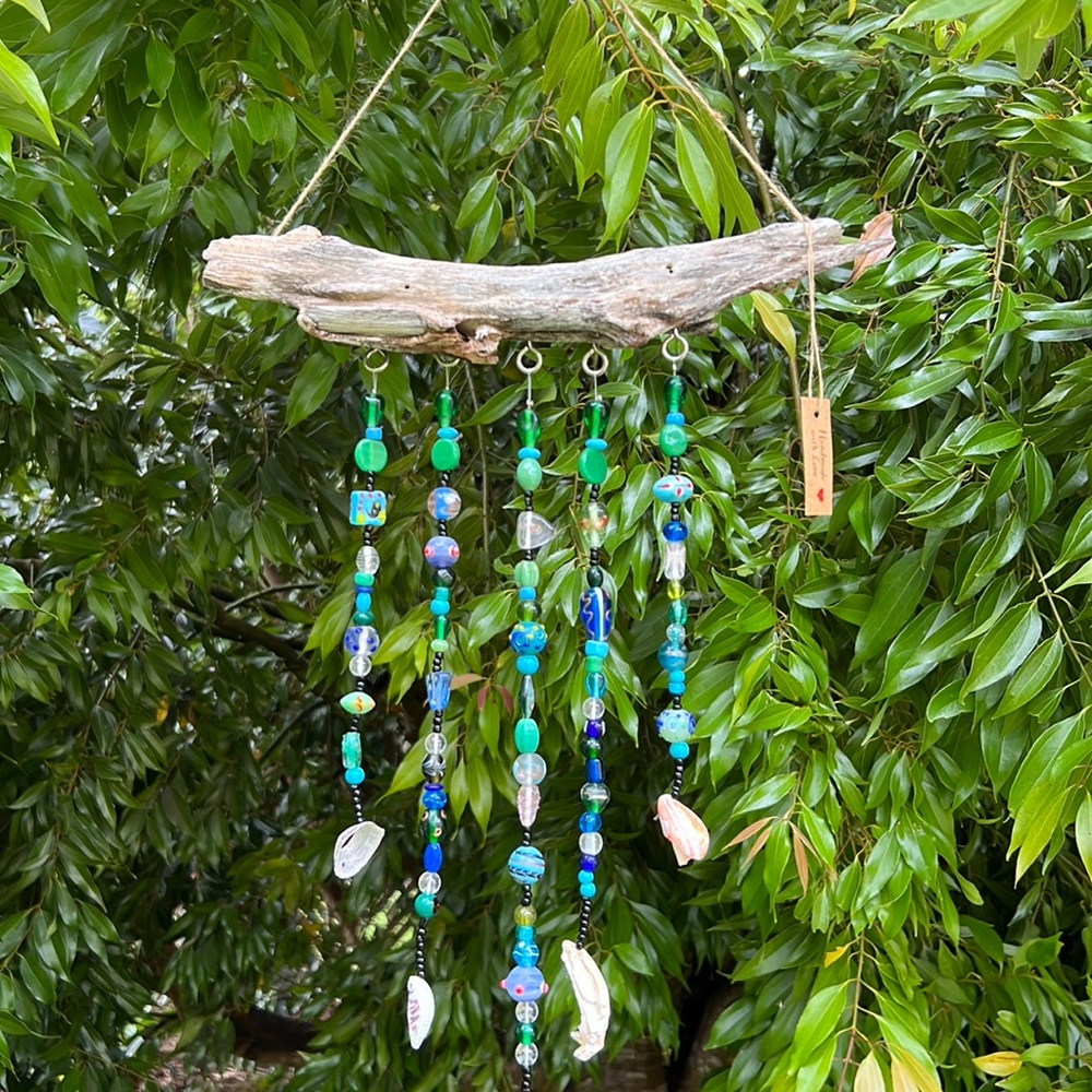 Drift wood bead sun catcher 🌞
